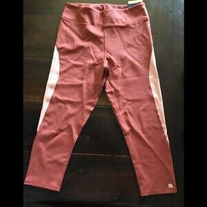 Aurum 3/4 length Highrise Leggings L NWT